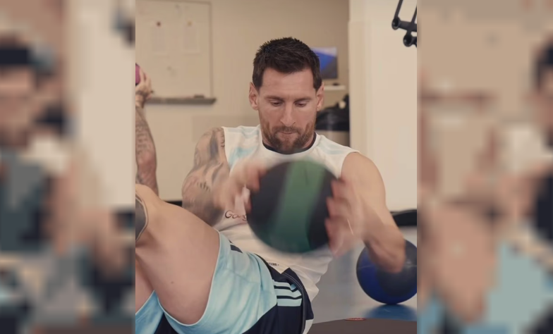 Cómo es el exigente entrenamiento de Messi en pleno mundial a los 39 años