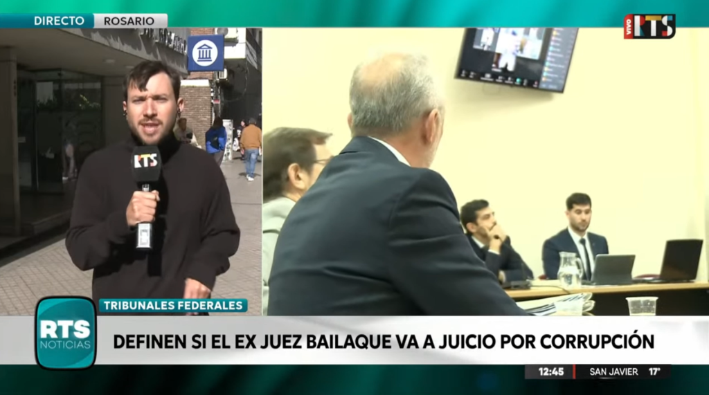 La defensa de Marcelo Bailaque presentó una impugnación en la audiencia de control de acusación