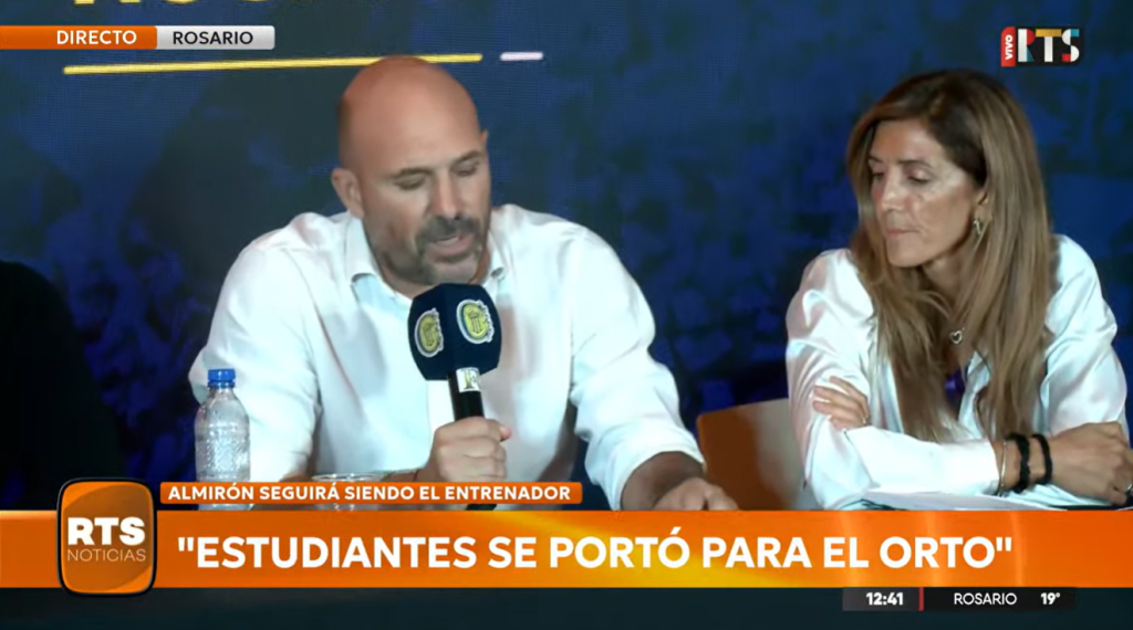 Belloso recordó el pasillo de Estudiantes a Central: «Se portó para el ort…»