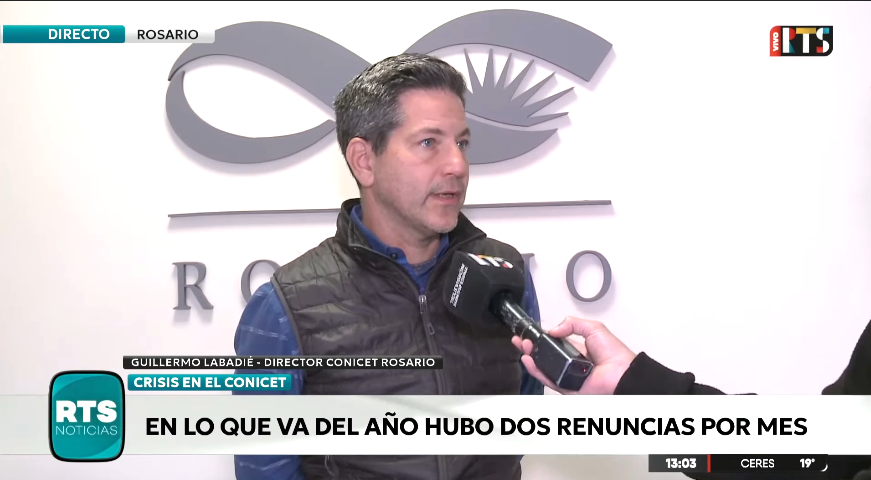 Conicet Rosario advirtió que perdió personal y poder adquisitivo por los recortes presupuestarios