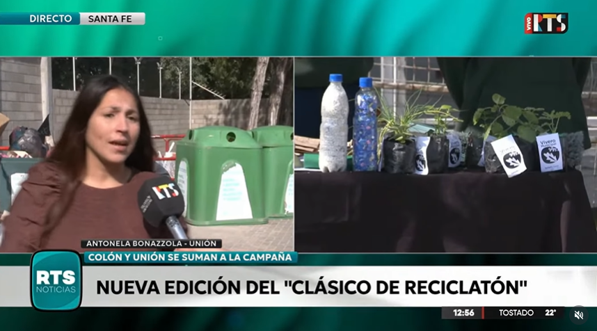 Unión se sumó al Reciclatón y recibió materiales reciclables por el Día del Ambiente