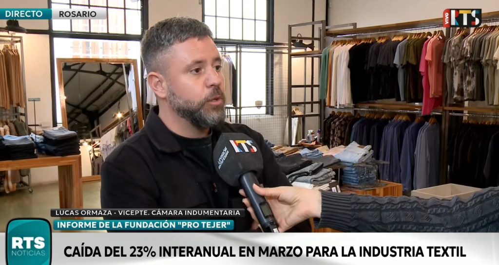 La industria textil opera al 40% de su capacidad y advierte por la pérdida de empleo