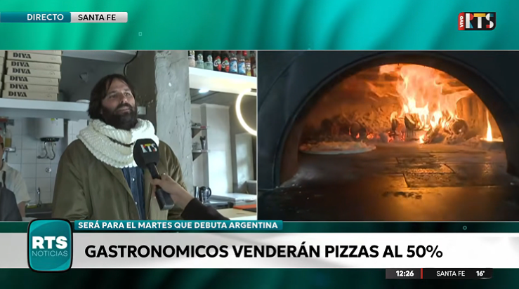Más de 25 locales ofrecerán pizzas con 50% de descuento en Santa Fe