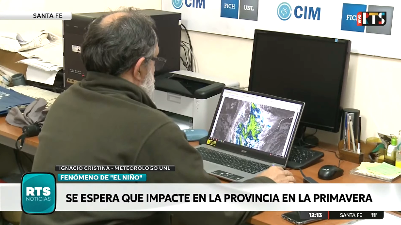 Alerta amarilla por tormentas fuertes: prevén un descenso de temperatura hacia el fin de semana