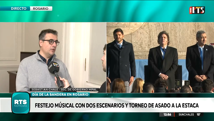 Rosario prepara el acto por el 20 de Junio en el Monumento Nacional a la Bandera