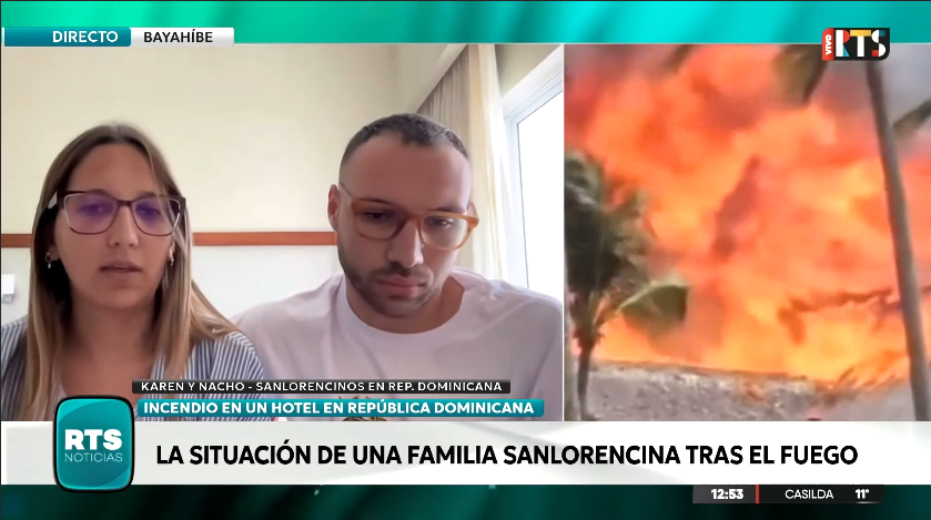 Dos santafesinos estuvieron entre los afectados por el incendio en un hotel de República Dominicana