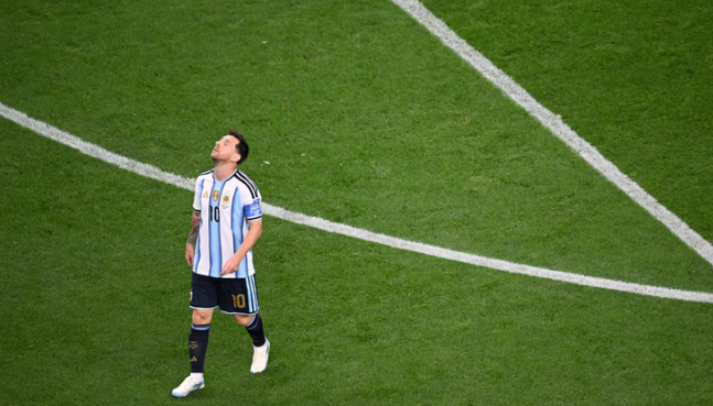 El gesto de Messi contra el banco de Austria que se volvió viral tras su gol histórico