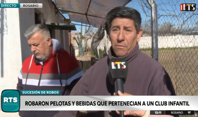 Rosario: Un club de barrio sufrió tres robos en pocos días