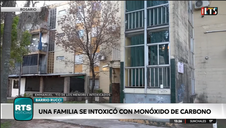 Una familia debió ser internada por intoxicación con monóxido de carbono