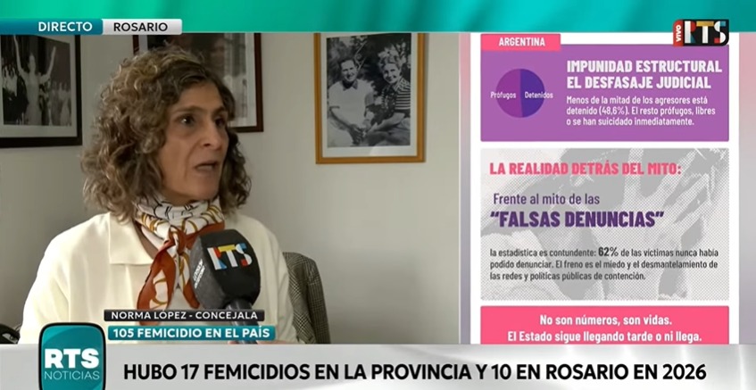 Registraron 105 femicidios en el país y 17 en la provincia de Santa Fe
