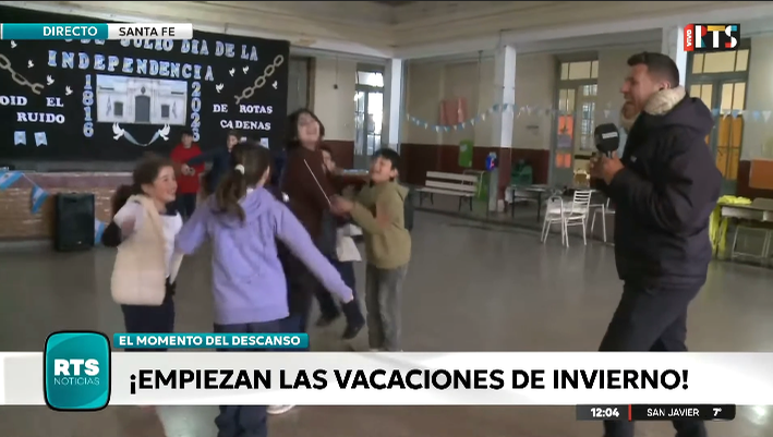 Vacaciones de invierno: los chicos arrancaron el receso con ilusión, fútbol y pronósticos para Argentina