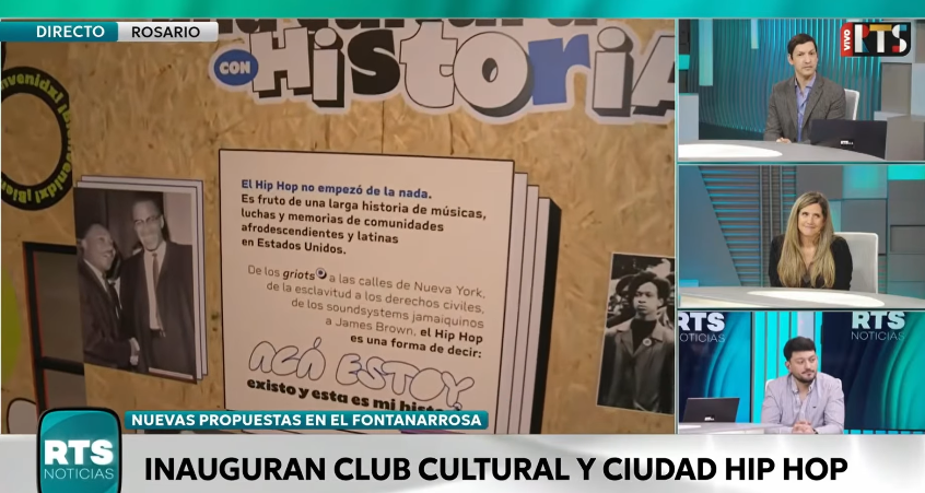 Centro Cultural Fontanarrosa inaugura la muestra «Ciudad Hip Hop» y presenta el Club Cultural