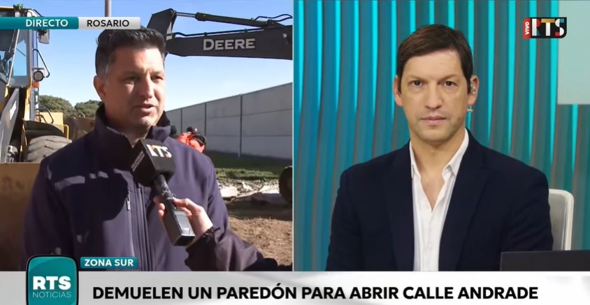 Comenzó la renovación integral de barrio ATE con la apertura de una nueva calle