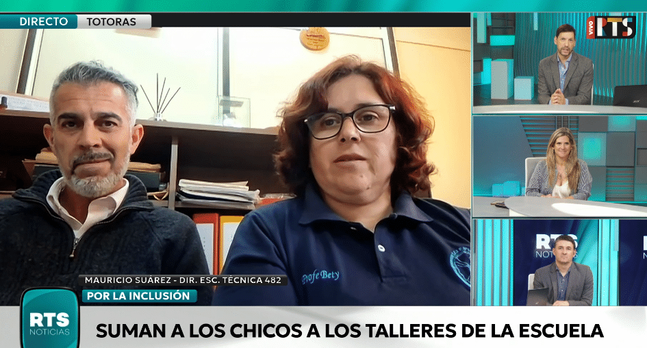 Una escuela técnica de Totoras promueve la inclusión a través del trabajo y la formación