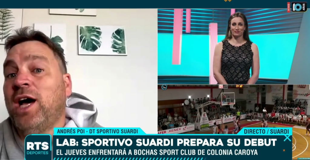 Sportivo Suardi debuta en la Liga Argentina de Básquet