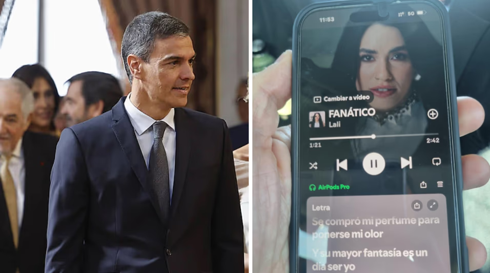 “Fanático”: Pedro Sánchez le respondió a Milei con un tema de Lali